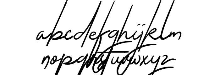 The Jacklyn Font LOWERCASE