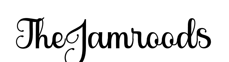 The Jamroods  Frei Schriftart Herunterladen