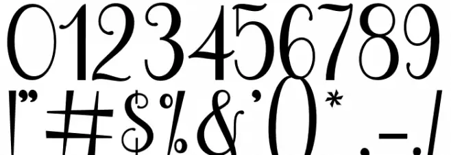 The Jamroods Font OTHER CHARS