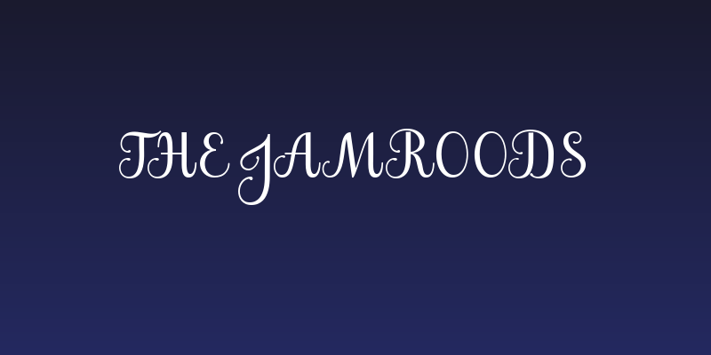 The Jamroods Social Header