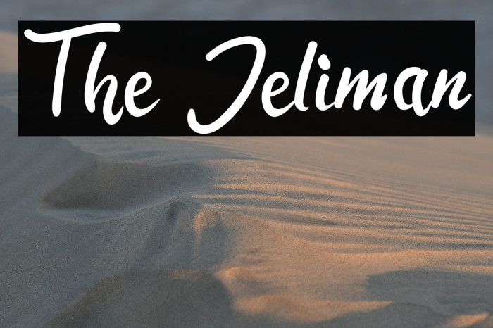 The Jeliman Example 3