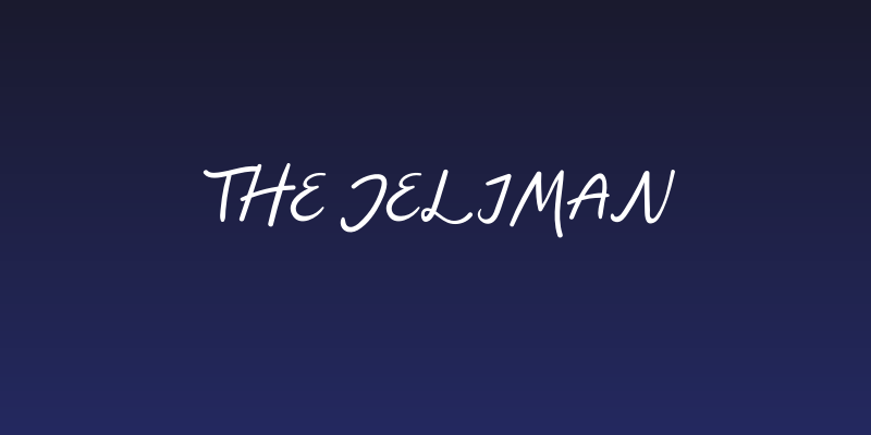 The Jeliman Social Header