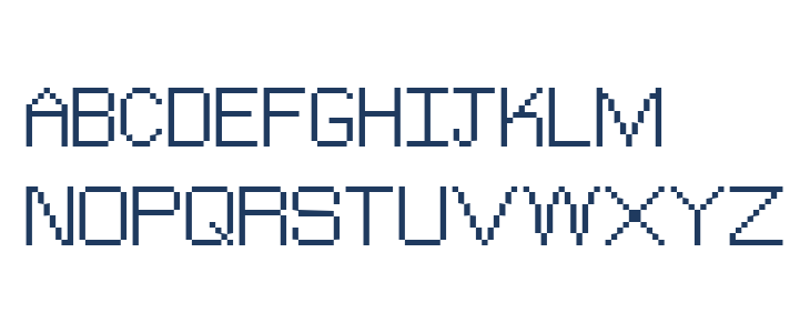 The Jewish Bitmap Lowercase
