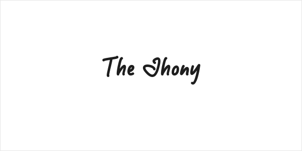 The Jhony Logo