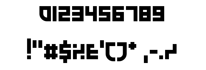 The Jjester Font OTHER CHARS