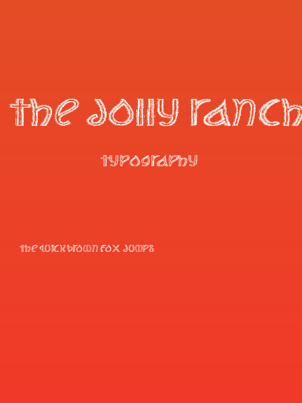 The Jolly Rancher Poster