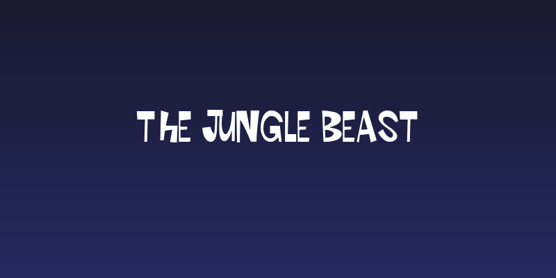 The Jungle Beast Social Header