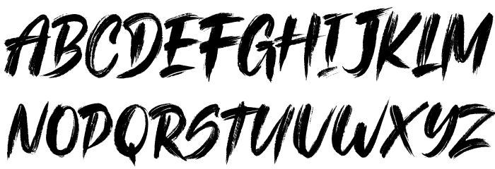 The Kallman Font LOWERCASE