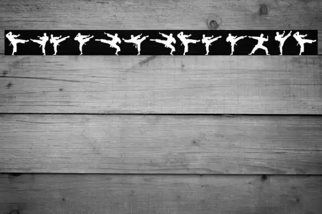 The Karate Do ST Font examples