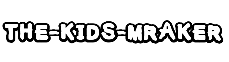 The-Kids-Mraker Font