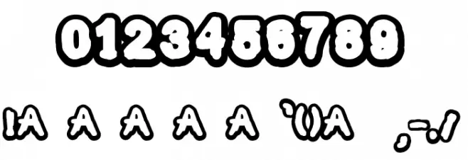 The-Kids-Mraker Font OTHER CHARS