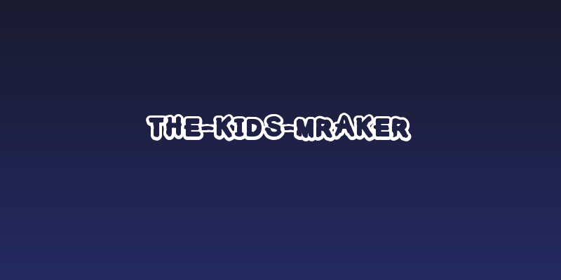The-Kids-Mraker Social Header