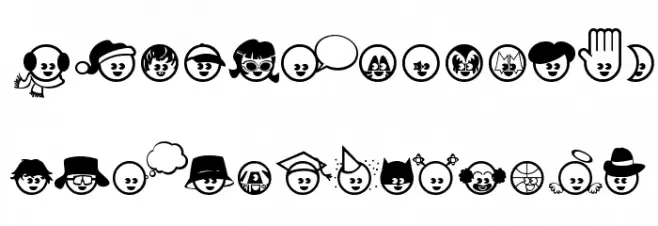 The Kids 字体 大写