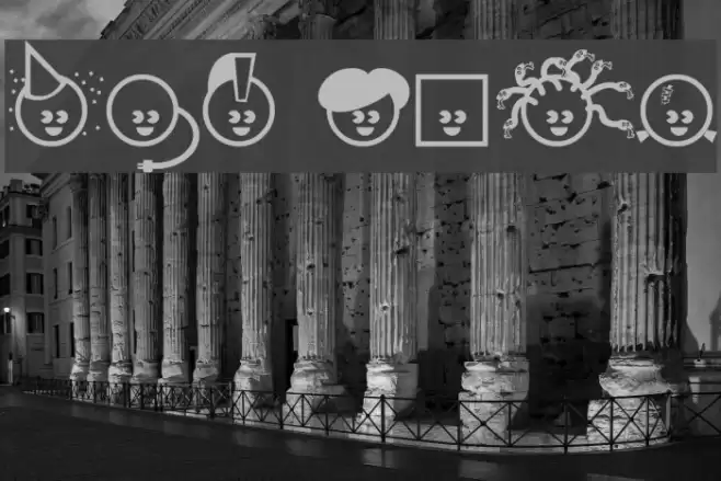 The Kids 字体 examples