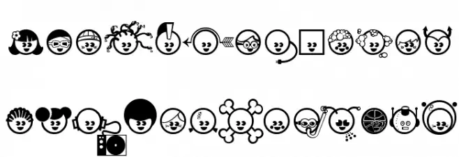 The Kids Fonte MINÚSCULAS