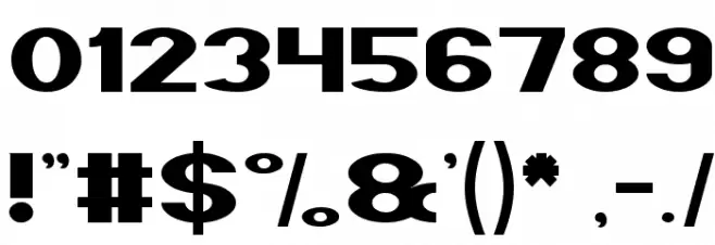 The Kind Of feeling Font OTHER CHARS