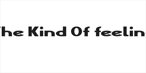 The Kind Of feeling Logo