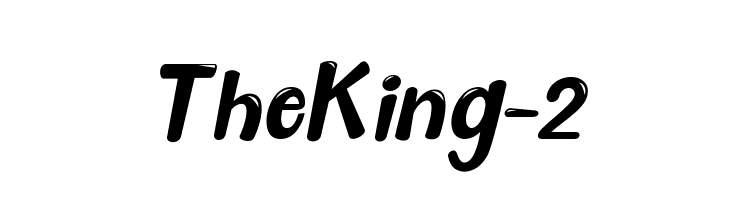 The King - 2  Frei Schriftart Herunterladen