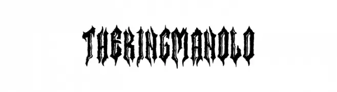 The King Manolo  नि: शुल्क फ़ॉन्ट्स डाउनलोड