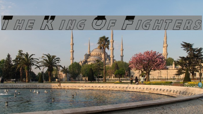 The King Of Fighters Шрифта examples