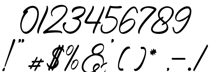 The King Of Romance Font OTHER CHARS