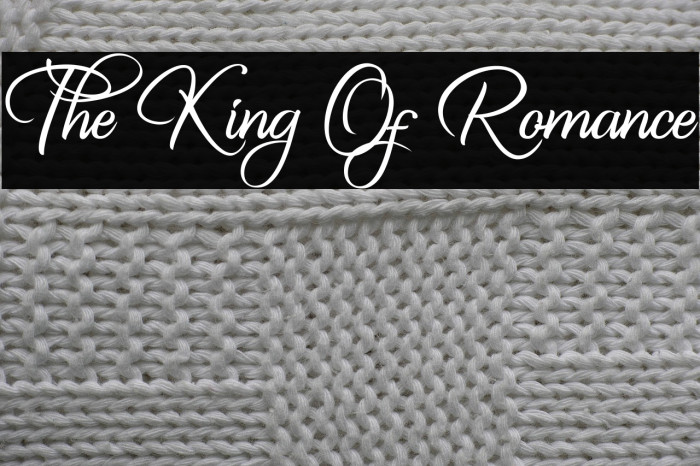 The King Of Romance Example 2
