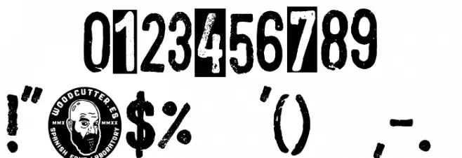 The King of Wall Font OTHER CHARS