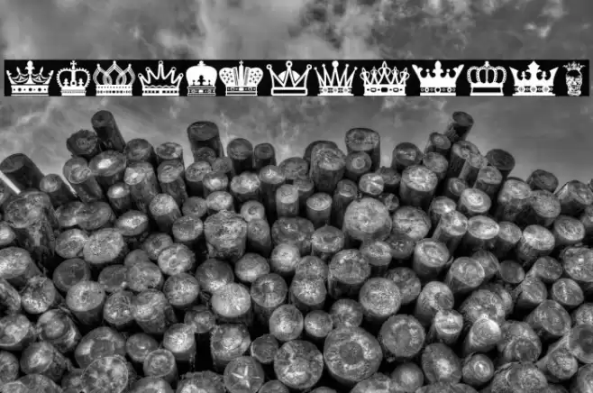 The King Font examples