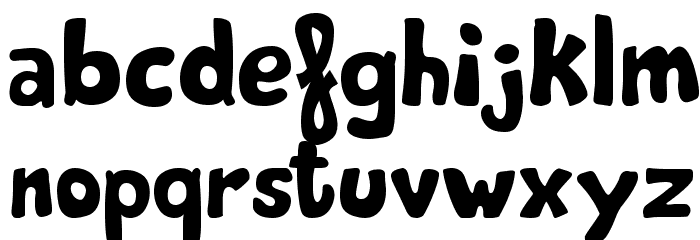 The Kings of the House Font LOWERCASE