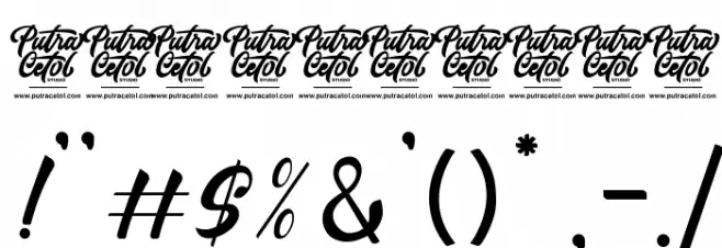 The Knight Font OTHER CHARS