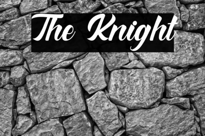 The Knight Font examples