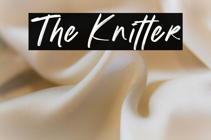 The Knitter Example 2