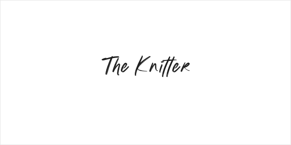 The Knitter Logo