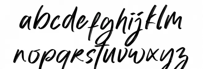 The Knitter फ़ॉन्ट लोअरकेस