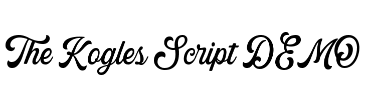 The Kogles Script DEMO  font caratteri gratis