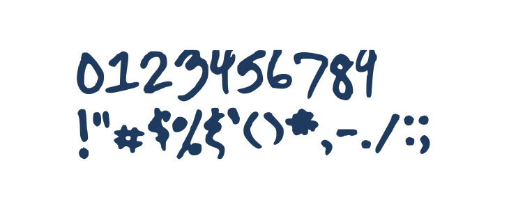 The Kool Font Other Characters