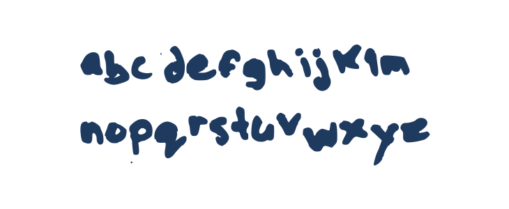 The Kool Font Lowercase