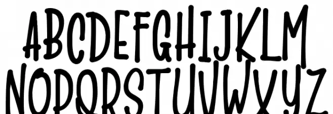 The LaMonTruSH Schriftart Groß