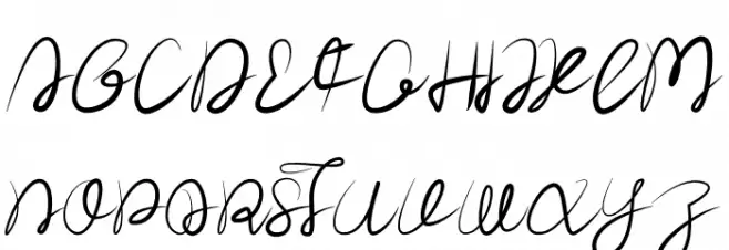The Ladda Schriftart Groß