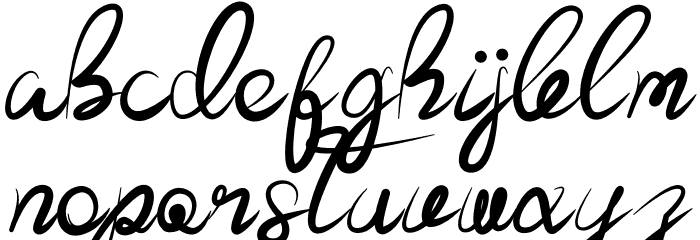 The Ladda Font LOWERCASE