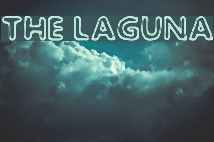 The Laguna Font examples