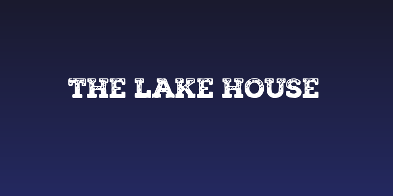 The Lake House Social Header