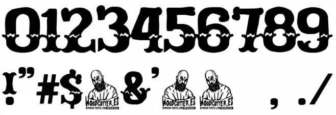 The Last Circus Font OTHER CHARS
