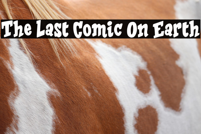 The Last Comic On Earth Example 2