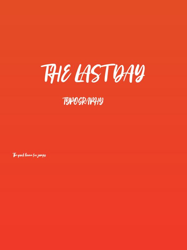 The Last Day Poster