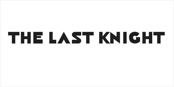 The Last Knight Logo