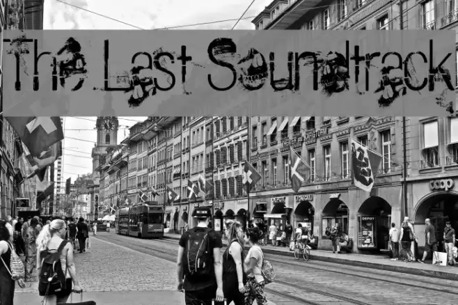 The Last Soundtrack Schriftart examples
