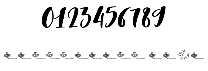 The Laughing Wolf. Regular Font OTHER CHARS