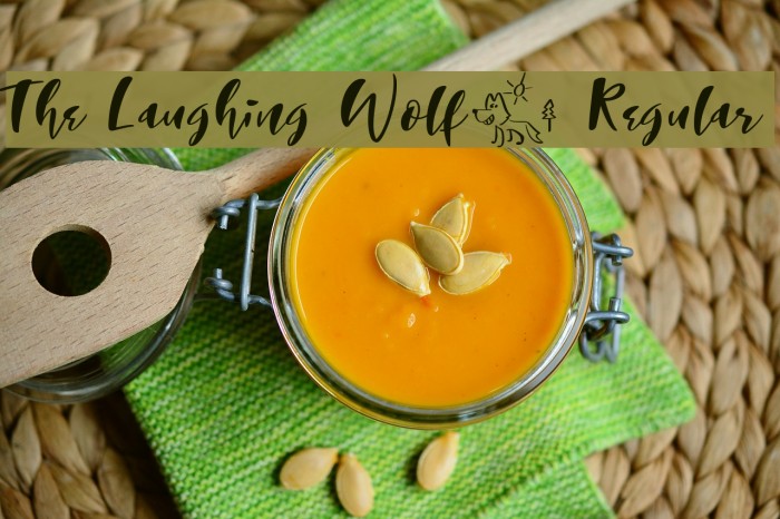 The Laughing Wolf. Regular Example 2