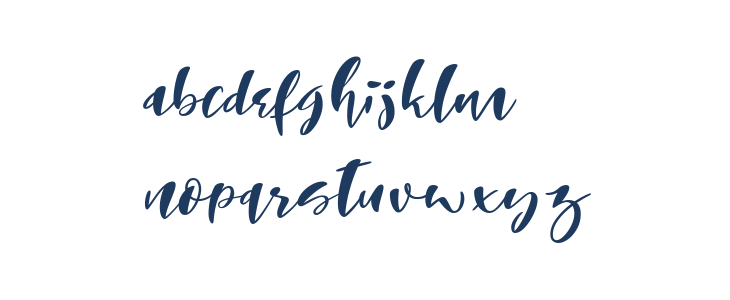 The Laughing Wolf. Regular Lowercase